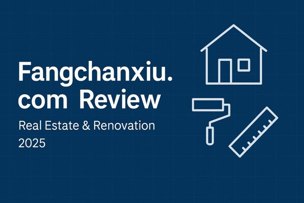 Fangchanxiu.com review cover, real estate & renovation